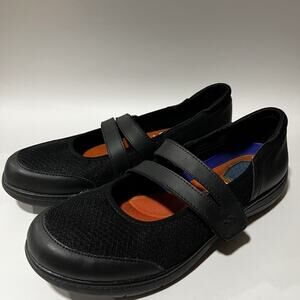 Dr Scholl’s Women’s Shoes Maryjane 12W Black Careers Comfort Leather Mesh